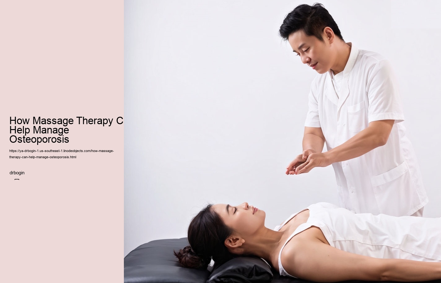 How Massage Therapy Can Help Manage Osteoporosis